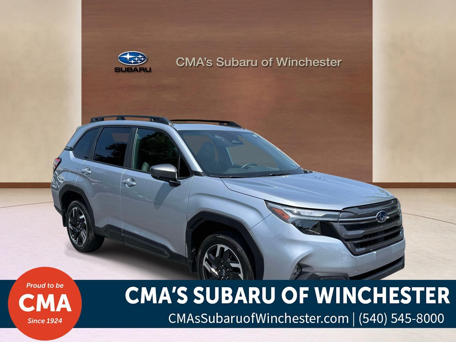 Ice Silver Metallic 2026 Subaru Forester SUV / Crossover All-Wheel Drive Continuously Variable Transmission