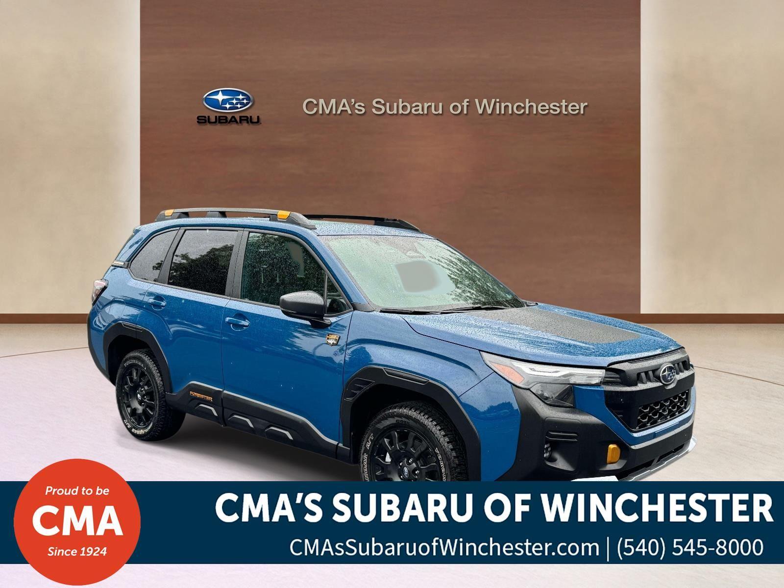 Geyser Blue 2026 Subaru Forester SUV / Crossover All-Wheel Drive Continuously Variable Transmission