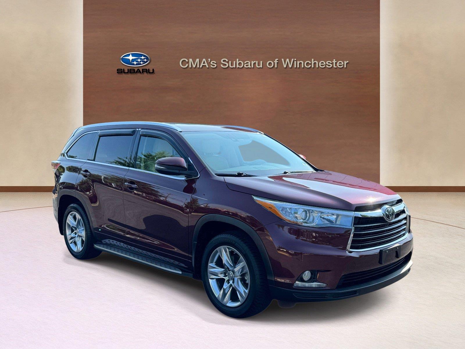 Ooh La La Rouge Mica 2015 Toyota Highlander SUV / Crossover Front-Wheel Drive 6-Speed Automatic