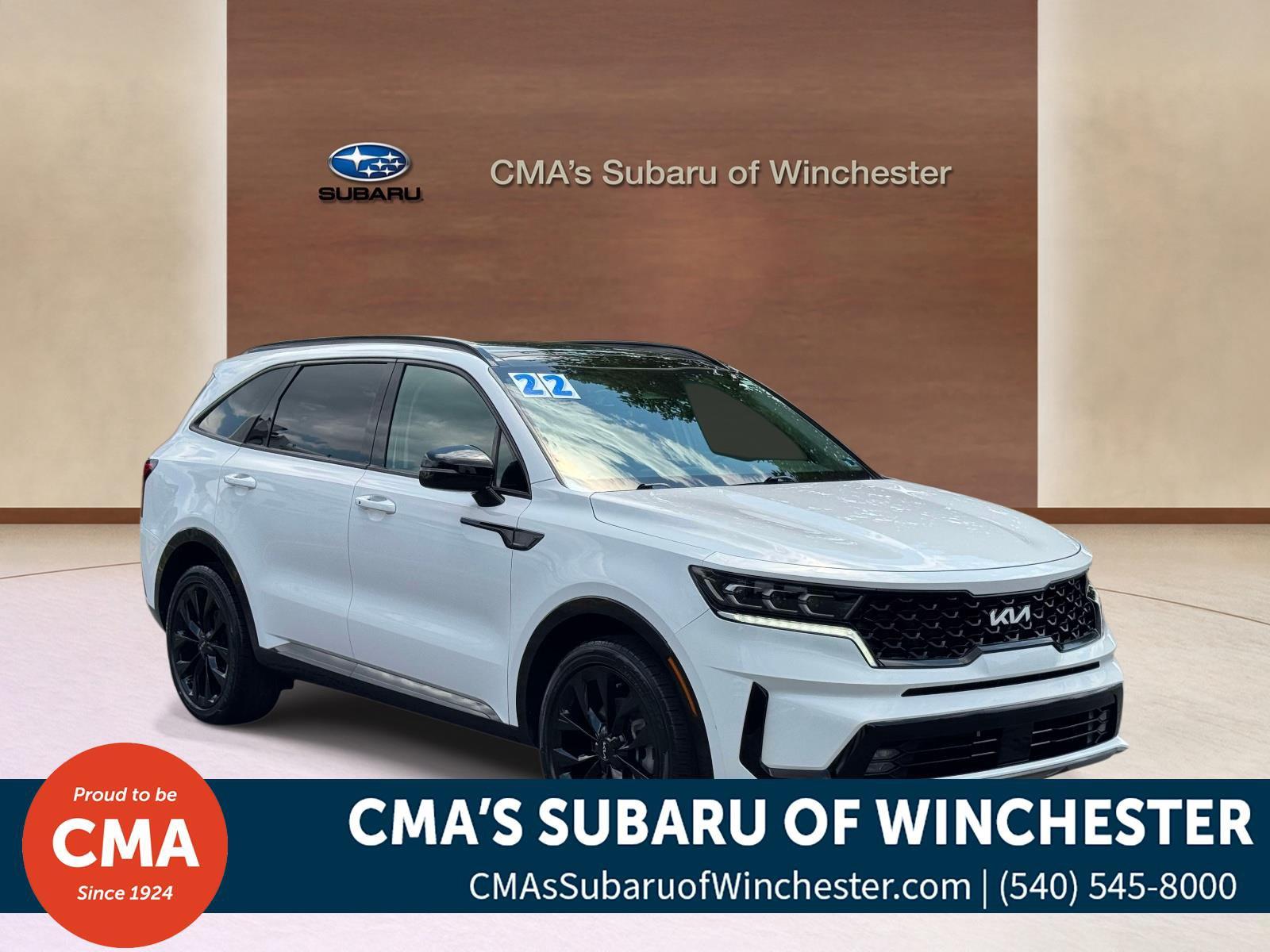 Glacial White Pearl 2022 Kia Sorento SUV / Crossover Front-Wheel Drive 8-Speed Automatic