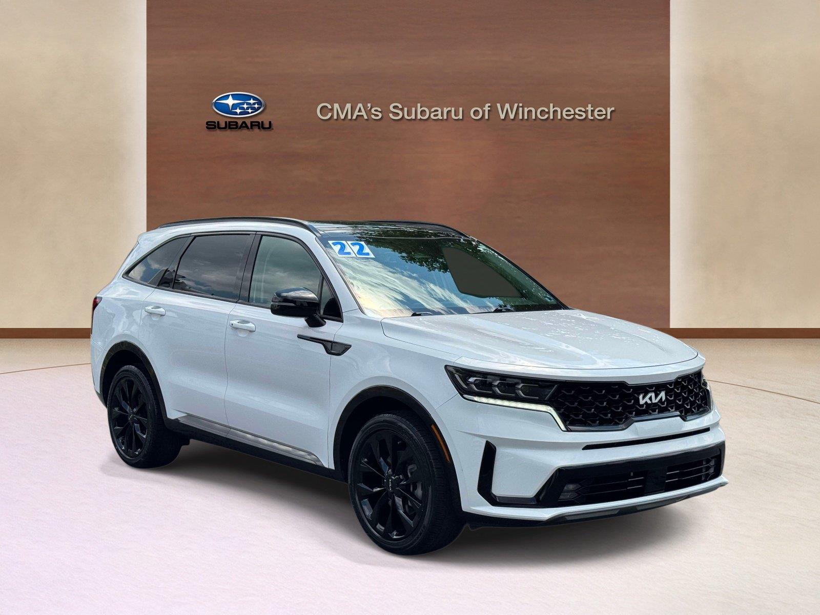 Glacial White Pearl 2022 Kia Sorento SUV / Crossover Front-Wheel Drive 8-Speed Automatic