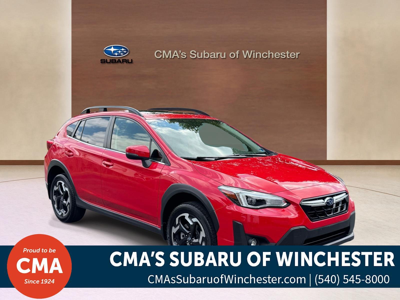 Pure Red 2021 Subaru Crosstrek SUV / Crossover All-Wheel Drive Continuously Variable Transmission