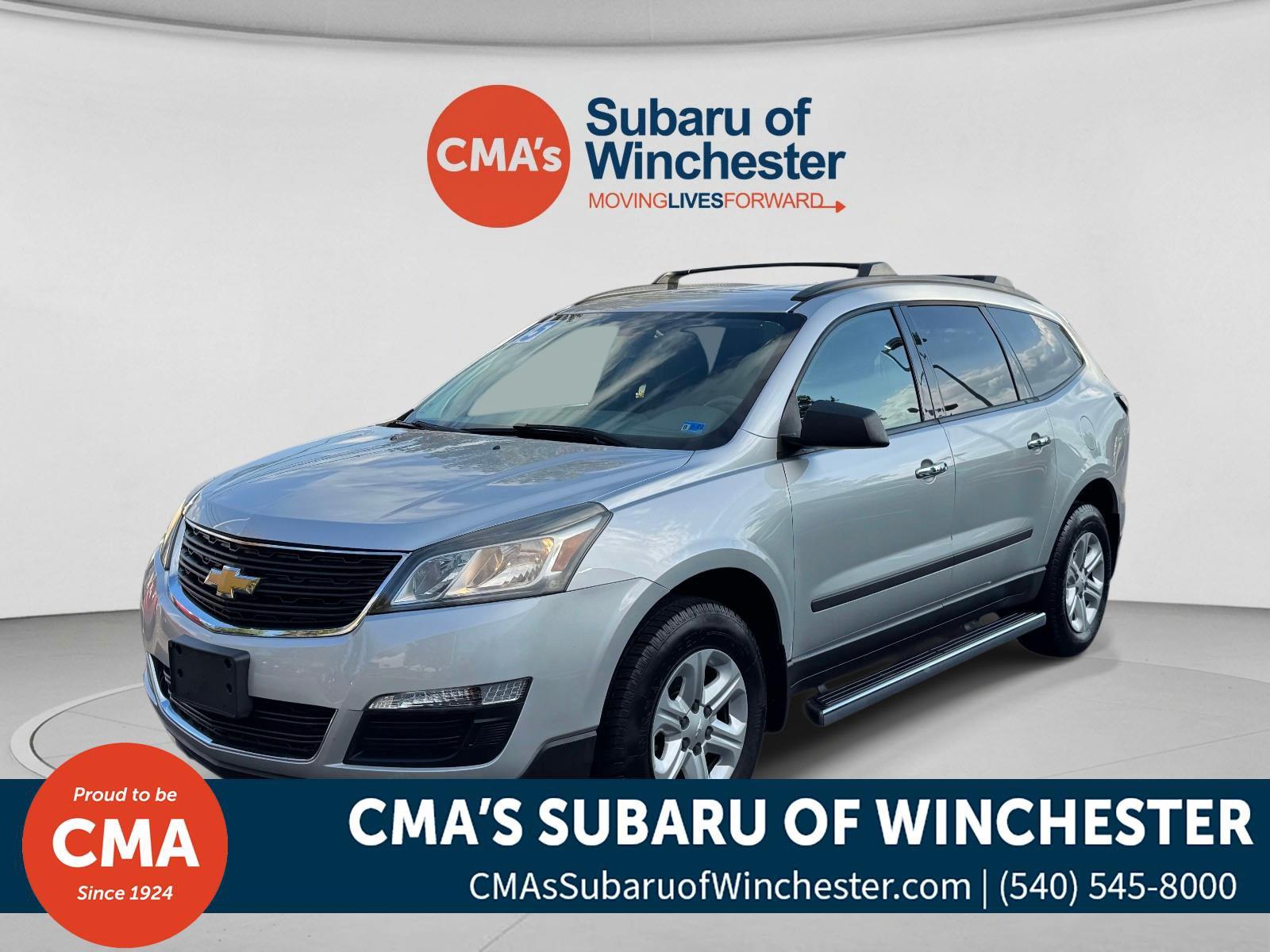 Silver Ice Metallic 2015 Chevrolet Traverse SUV / Crossover Front-Wheel Drive 6-Speed Automatic