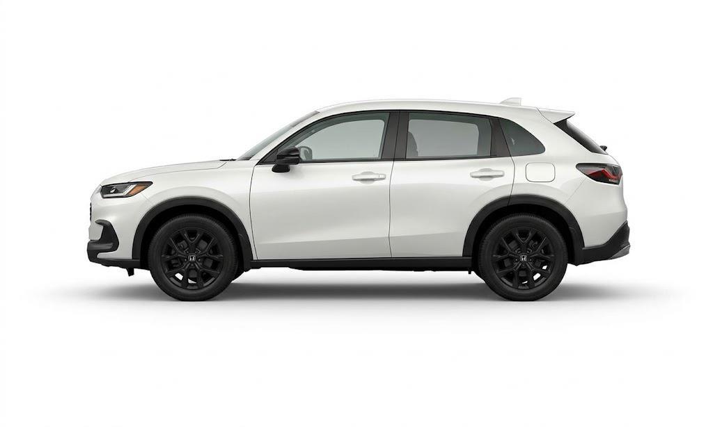 Platinum White Pearl 2023 Honda HR-V Sport FWD SUV / Crossover Front-Wheel Drive Continuously Variable Transmission