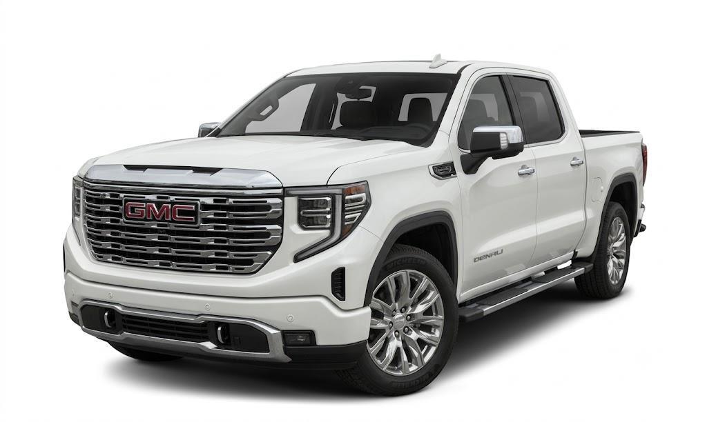 White Frost Tricoat 2022 GMC Sierra 1500 Pickup Truck Four-Wheel Drive Automatic