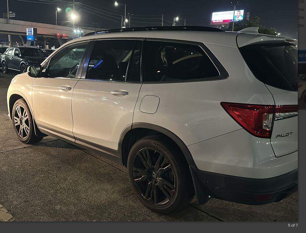 Platinum White Pearl 2022 Honda Pilot SUV / Crossover Front-Wheel Drive Automatic