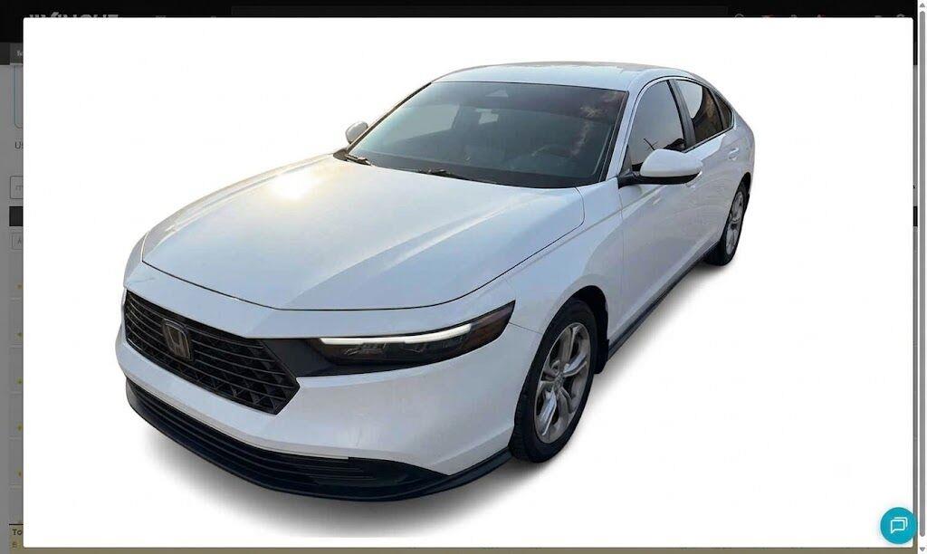 Platinum White Pearl 2024 Honda Accord Sedan Front-Wheel Drive Continuously Variable Transmission