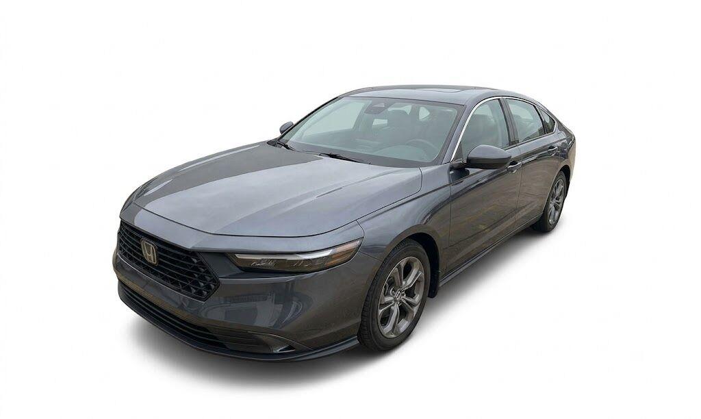 Meteorite Gray Metallic 2024 Honda Accord Sedan Front-Wheel Drive Continuously Variable Transmission