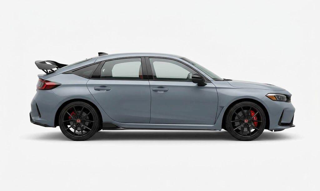 Sonic Gray Pearl 2023 Honda Civic Type R Hatchback Front-Wheel Drive 6-Speed Manual