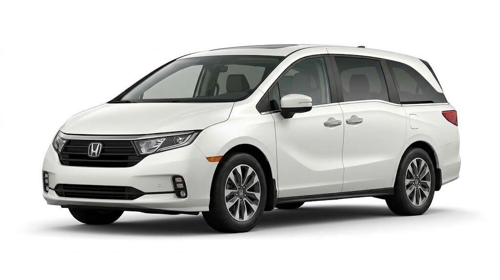 Platinum White Pearl 2024 Honda Odyssey Minivan Front-Wheel Drive Automatic