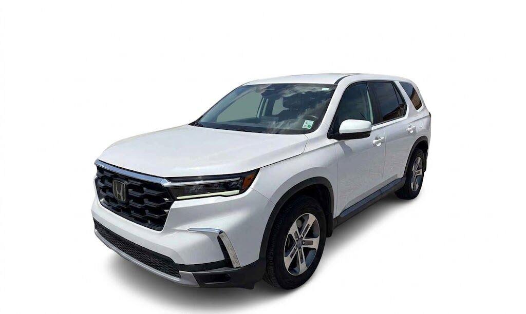 Platinum White Pearl 2024 Honda Pilot SUV / Crossover Front-Wheel Drive Automatic
