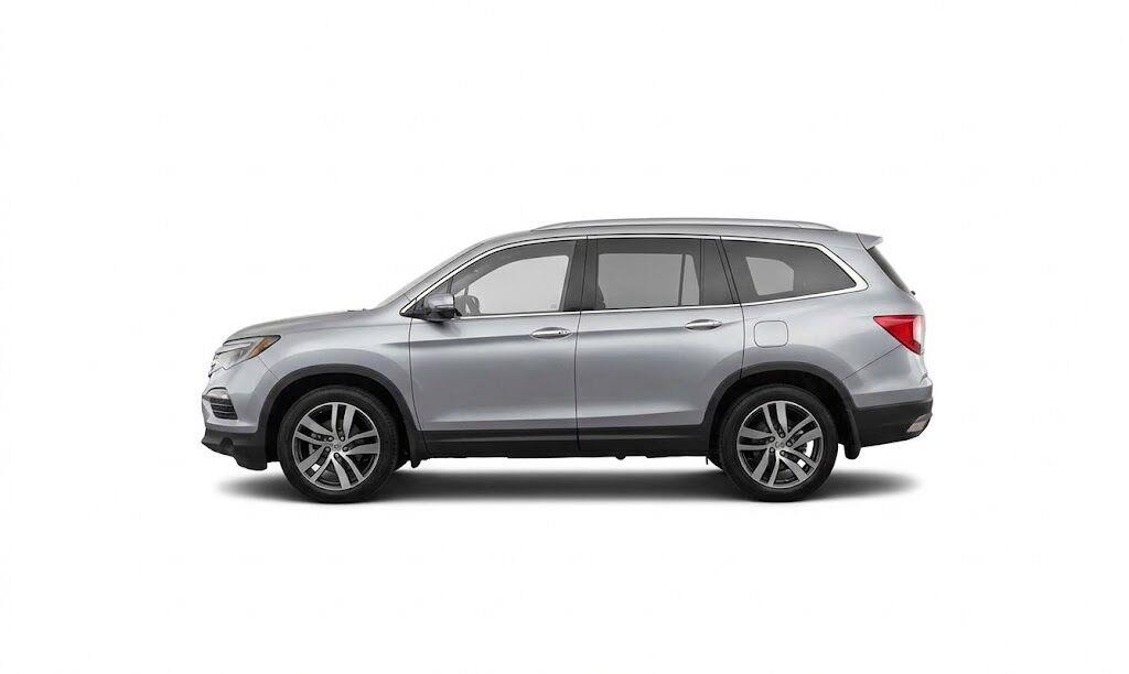 Lunar Silver Metallic 2017 Honda Pilot SUV / Crossover All-Wheel Drive Automatic