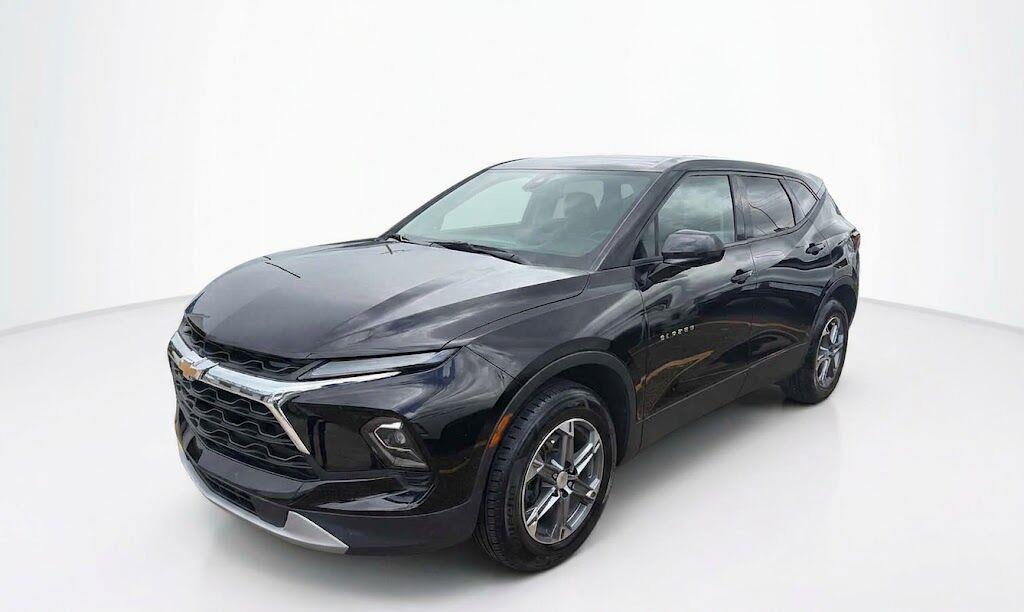 Black 2024 Chevrolet Blazer SUV / Crossover Front-Wheel Drive 9-Speed Automatic Overdrive