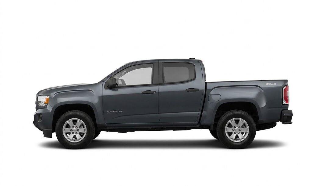 Cyber Gray Metallic 2017 GMC Canyon Pickup Truck 4X2 6-Speed Automatic