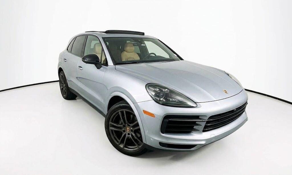 Dolomite Silver Metallic 2020 Porsche Cayenne SUV / Crossover All-Wheel Drive Automatic