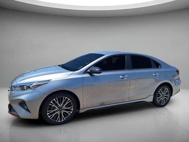 Steel Gray 2023 Kia Forte GT-Line FWD Sedan Front-Wheel Drive Continuously Variable Transmission