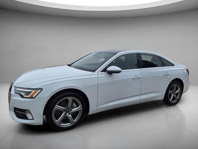 Arkona White 2024 Audi A6 quattro Premium Plus 45 TFSI Sedan All-Wheel Drive Automatic