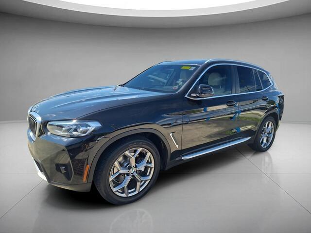 Jet Black 2022 BMW X3 sDrive30i RWD SUV / Crossover Rear-Wheel Drive Automatic