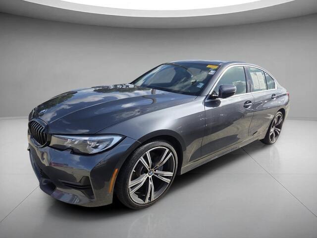 Gray 2020 BMW 3 Series Sedan Rear-Wheel Drive 8-Speed Automatic