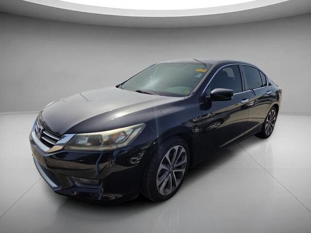 Crystal Black Pearl 2014 Honda Accord Sedan Front-Wheel Drive Continuously Variable Transmission
