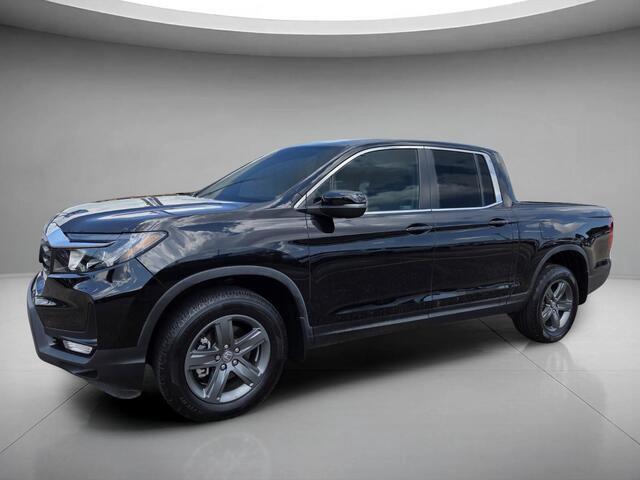 Crystal Black Pearl 2023 Honda Ridgeline Pickup Truck All-Wheel Drive Automatic