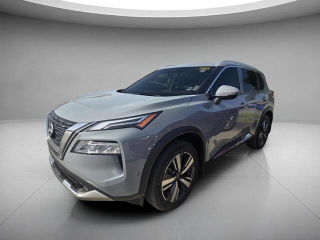 Boulder Gray Pearl 2023 Nissan Rogue SUV / Crossover Front-Wheel Drive Continuously Variable Transmission