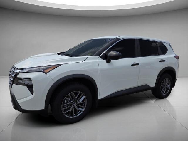 Glacier White 2024 Nissan Rogue SUV / Crossover Front-Wheel Drive Continuously Variable Transmission