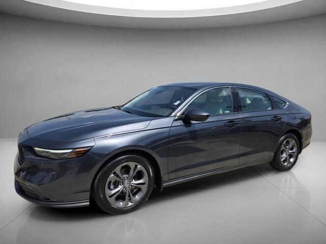Meteorite Gray Metallic 2024 Honda Accord Sedan Front-Wheel Drive Continuously Variable Transmission