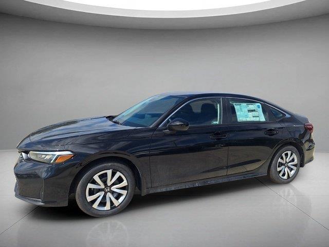 Crystal Black Pearl 2026 Honda Civic Sedan Front-Wheel Drive Continuously Variable Transmission
