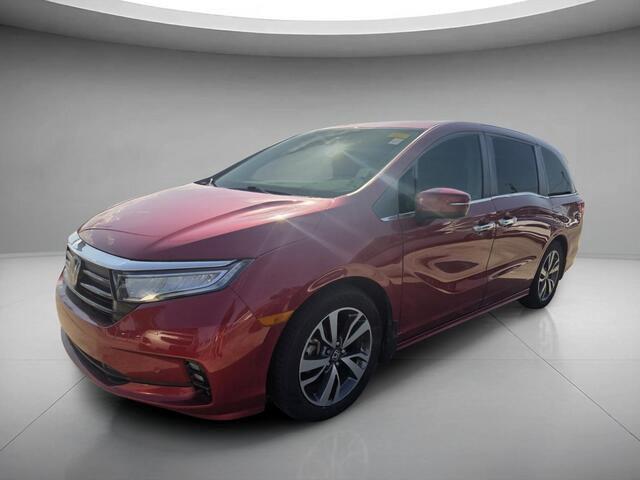 Radiant Red Metallic II 2022 Honda Odyssey Minivan Front-Wheel Drive Automatic