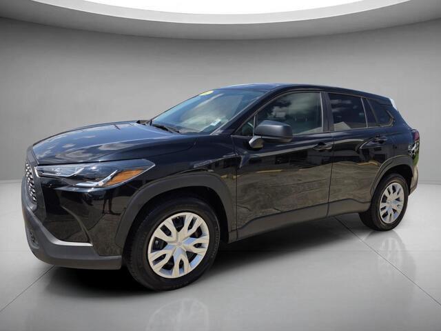Jet Black 2022 Toyota Corolla Cross SUV / Crossover Front-Wheel Drive Continuously Variable Transmission