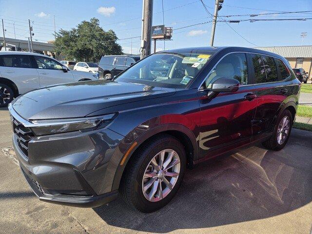 Meteorite Gray Metallic 2024 Honda CR-V SUV / Crossover Front-Wheel Drive Continuously Variable Transmission