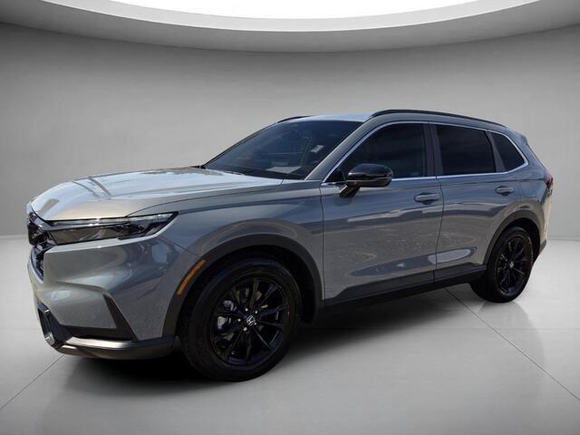 Urban Gray Pearl 2024 Honda CR-V Hybrid SUV / Crossover Front-Wheel Drive Continuously Variable Transmission