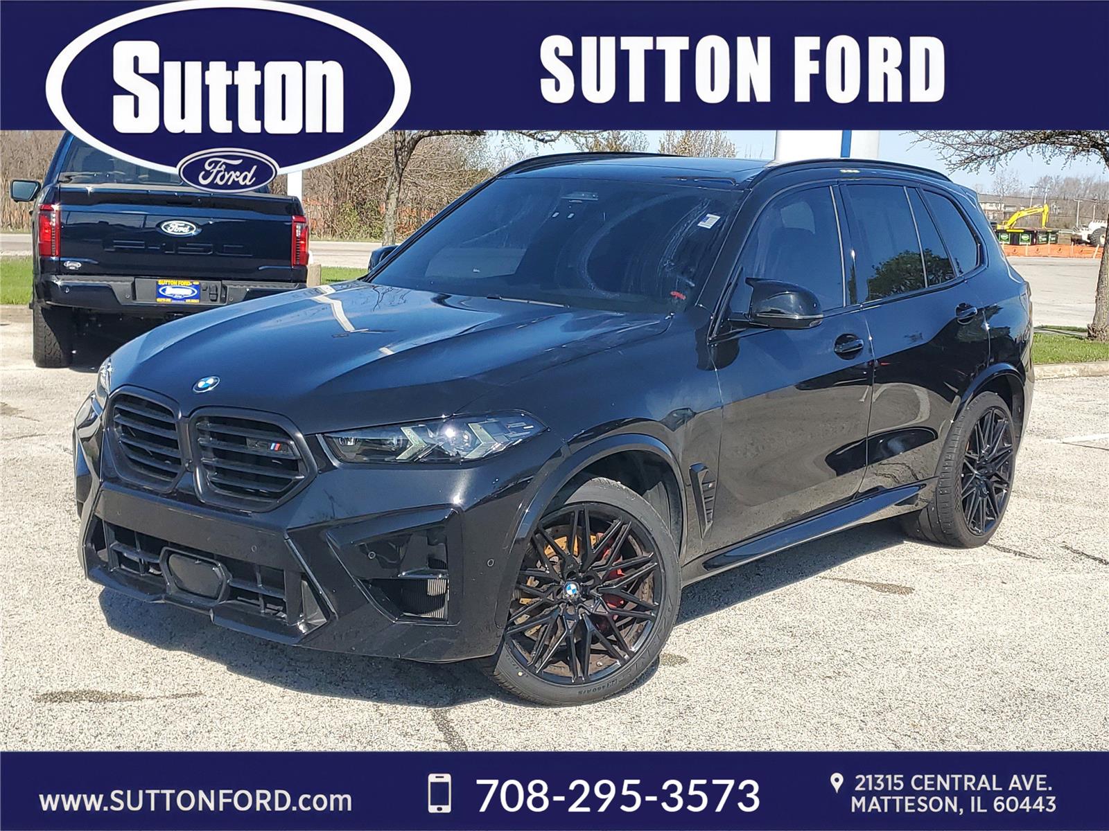 Black Sapphire Metallic 2024 BMW X5 M Competition AWD SUV / Crossover All-Wheel Drive Automatic