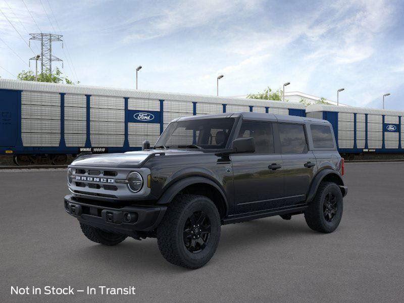 Shadow Black 2025 Ford Bronco Big Bend 4-Door 4WD SUV / Crossover Four-Wheel Drive 7-Speed Manual