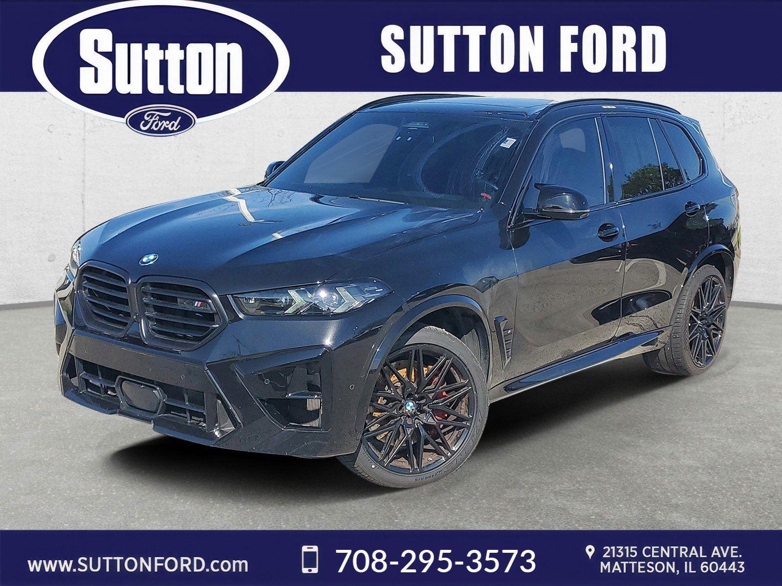 Black Sapphire Metallic 2024 BMW X5 M Competition AWD SUV / Crossover All-Wheel Drive Automatic