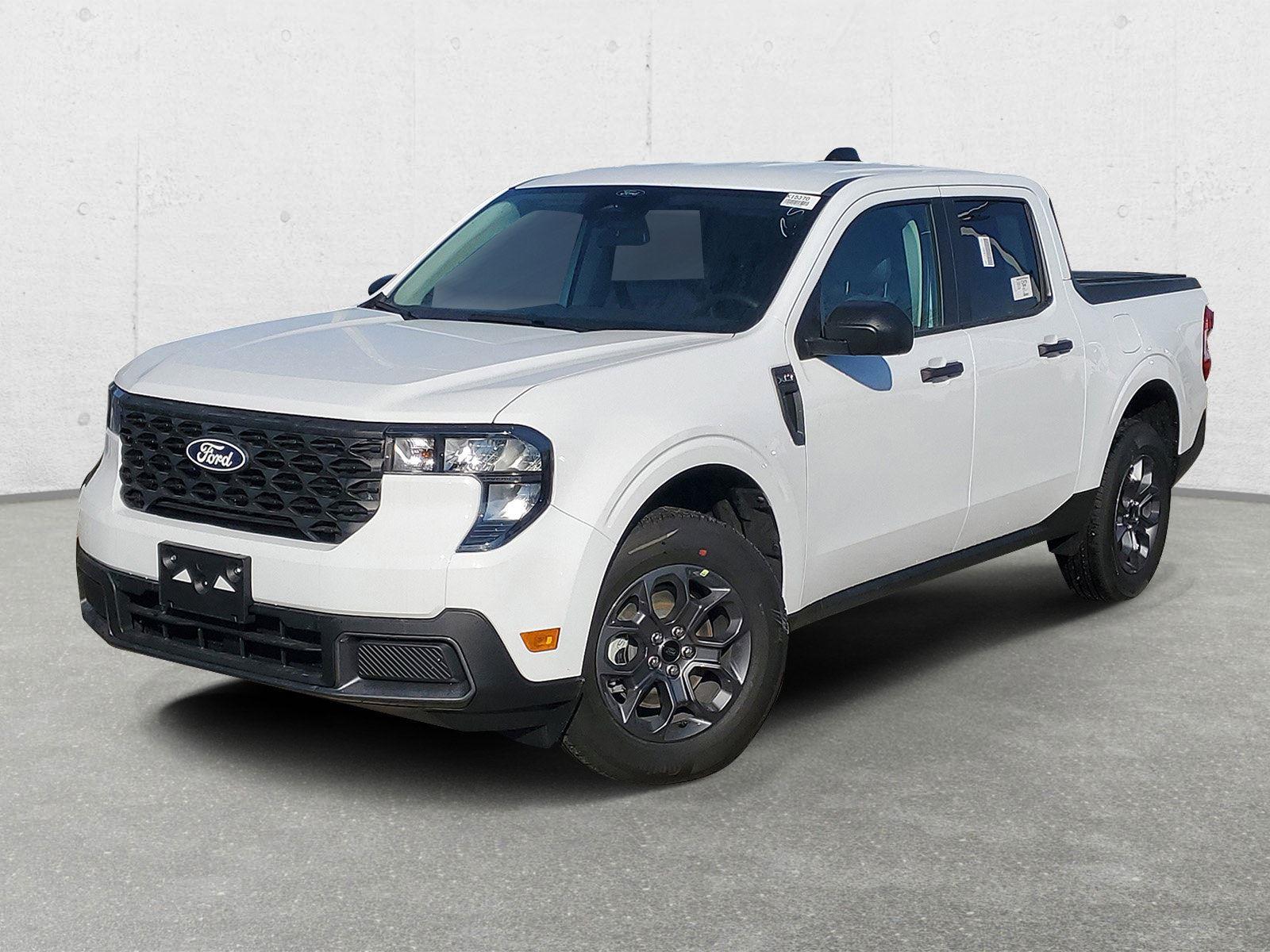 White 2026 Ford Maverick XLT SuperCrew AWD Pickup Truck All-Wheel Drive Continuously Variable Transmission