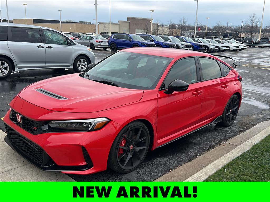 Rallye Red 2024 Honda Civic Type R FWD Hatchback Front-Wheel Drive 6-Speed Manual