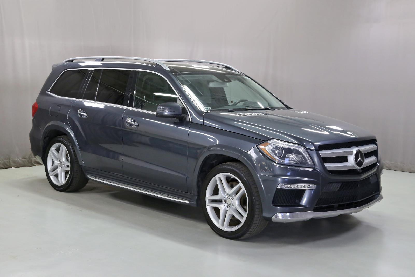 Steel Gray Metallic 2016 Mercedes-Benz GL-Class GL 550 SUV / Crossover All-Wheel Drive Automatic