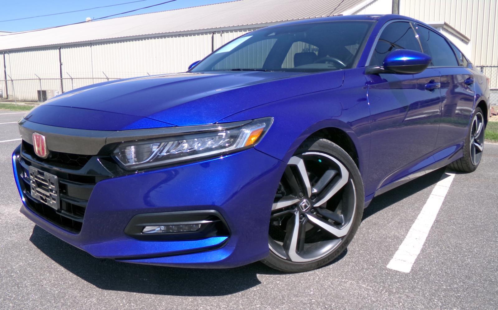Still Night Pearl 2018 Honda Accord 1.5T Sport FWD Sedan Front-Wheel Drive 7-Speed CVT