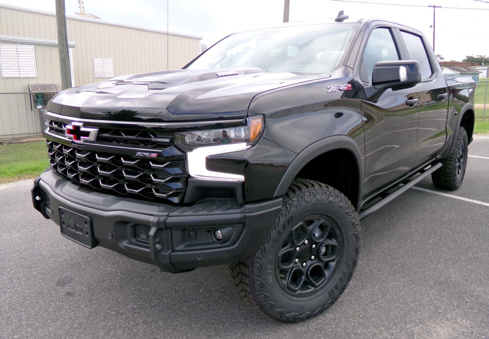 Black 2026 Chevrolet Silverado 1500 Pickup Truck Four-Wheel Drive Automatic