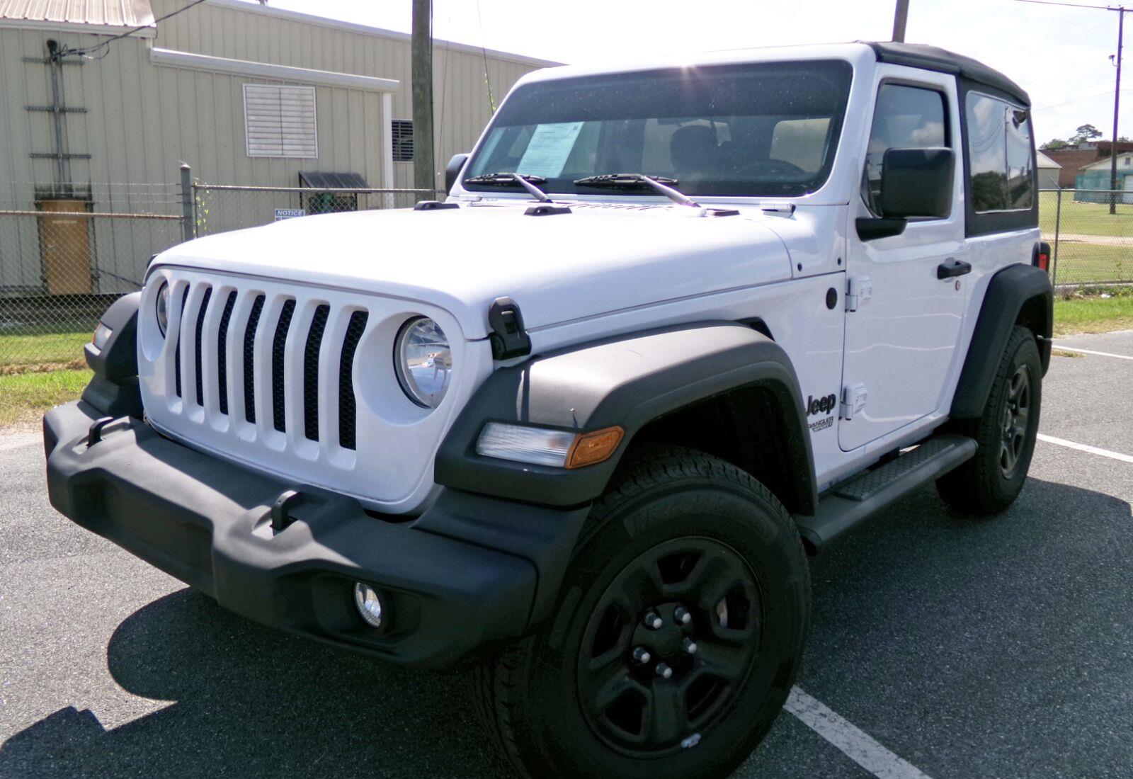 Bright White Clearcoat 2021 Jeep Wrangler SUV / Crossover Four-Wheel Drive 8-Speed Automatic