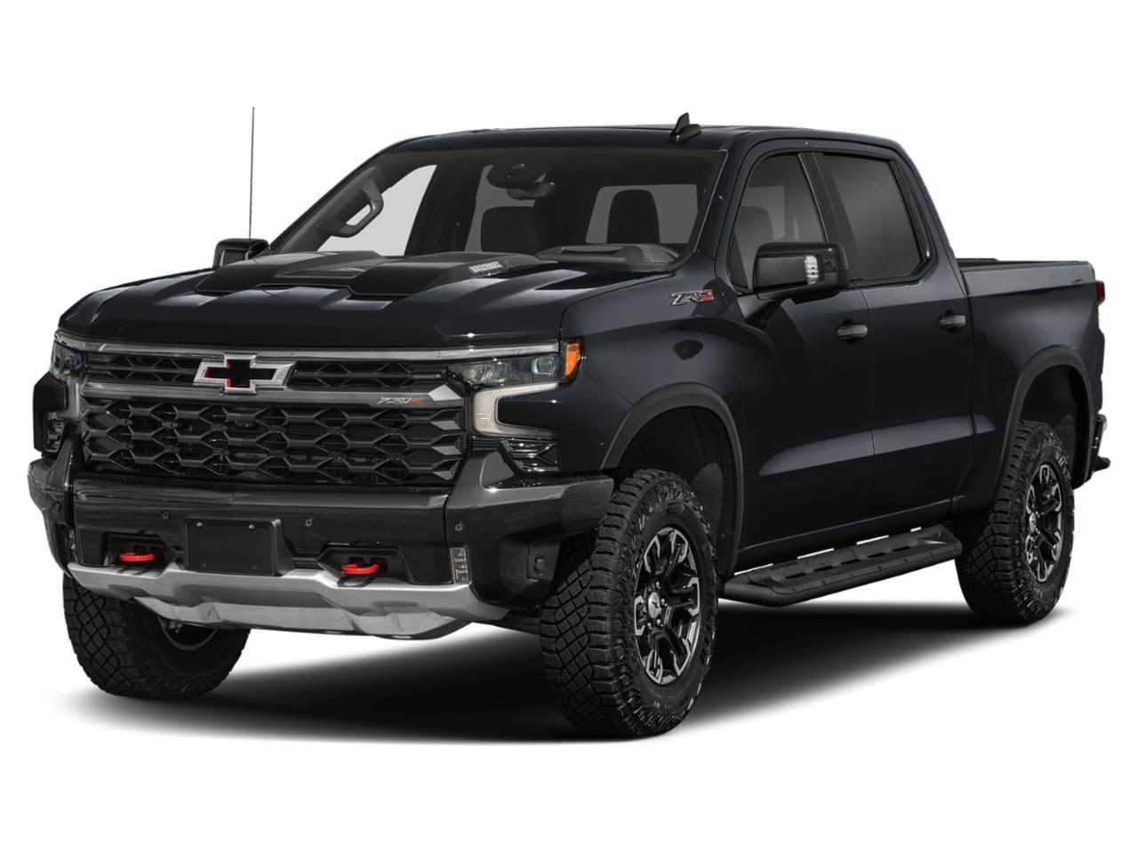 Black 2026 Chevrolet Silverado 1500 Pickup Truck Four-Wheel Drive Automatic