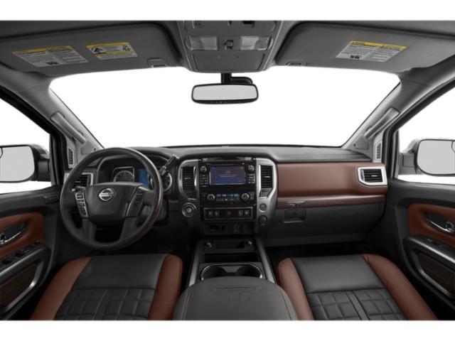 White 2019 Nissan Titan Pickup Truck Four-Wheel Drive Automatic