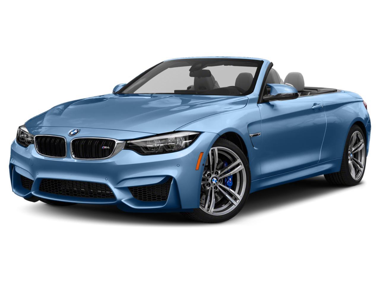 Yas Marina Blue Metallic 2018 BMW M4 Convertible Rear-Wheel Drive 6-Speed Manual