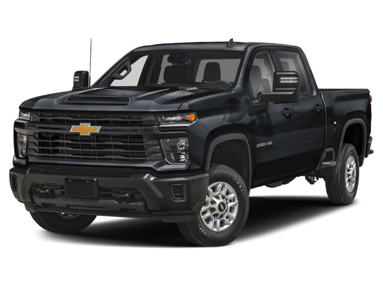 Black 2026 Chevrolet Silverado 2500HD Pickup Truck Four-Wheel Drive Automatic