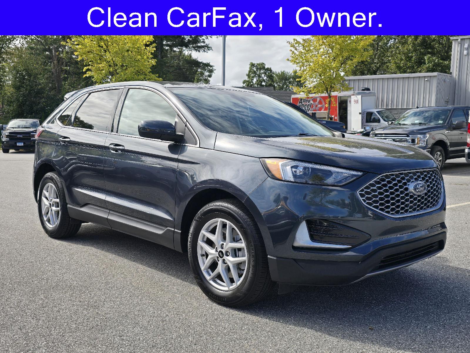Stone Blue 2023 Ford Edge SUV / Crossover All-Wheel Drive 8-Speed Automatic
