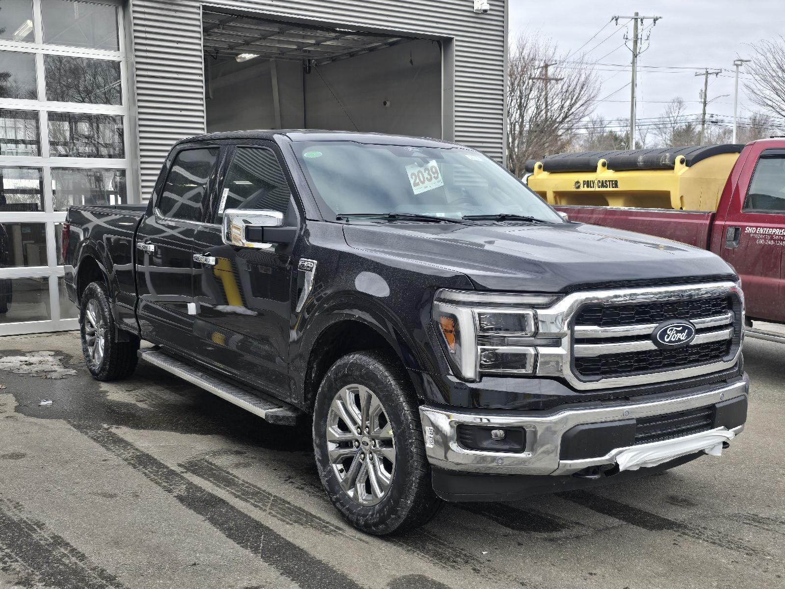 Agate Black 2025 Ford F-150 Pickup Truck Four-Wheel Drive Automatic