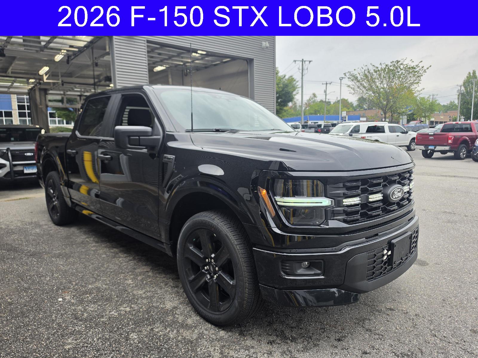 Agate Black 2026 Ford F-150 Pickup Truck Four-Wheel Drive Automatic