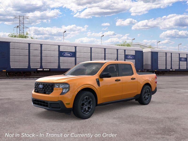 Orange Fury Metallic Tri-Coat 2026 Ford Maverick Pickup Truck All-Wheel Drive Continuously Variable Transmission